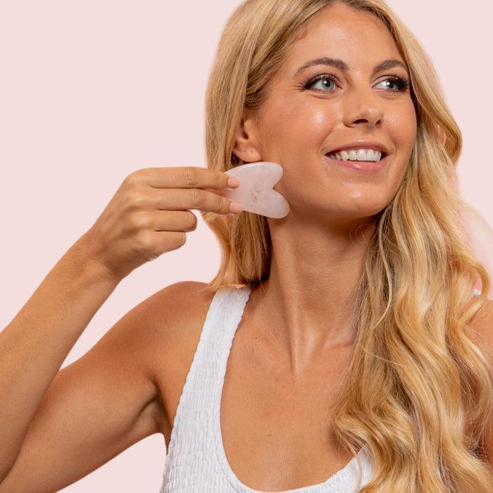 ROSE QUARTZ GUA SHA